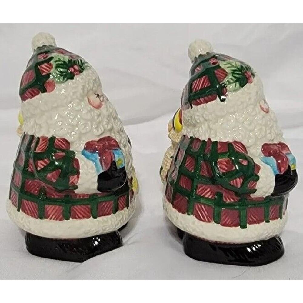 Christmas Santa Salt and‎ Pepper Shakers Classic Solutions Jay Import 4" - Picture 5 of 16